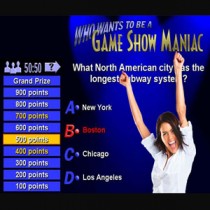 Millionaire Style Game Show